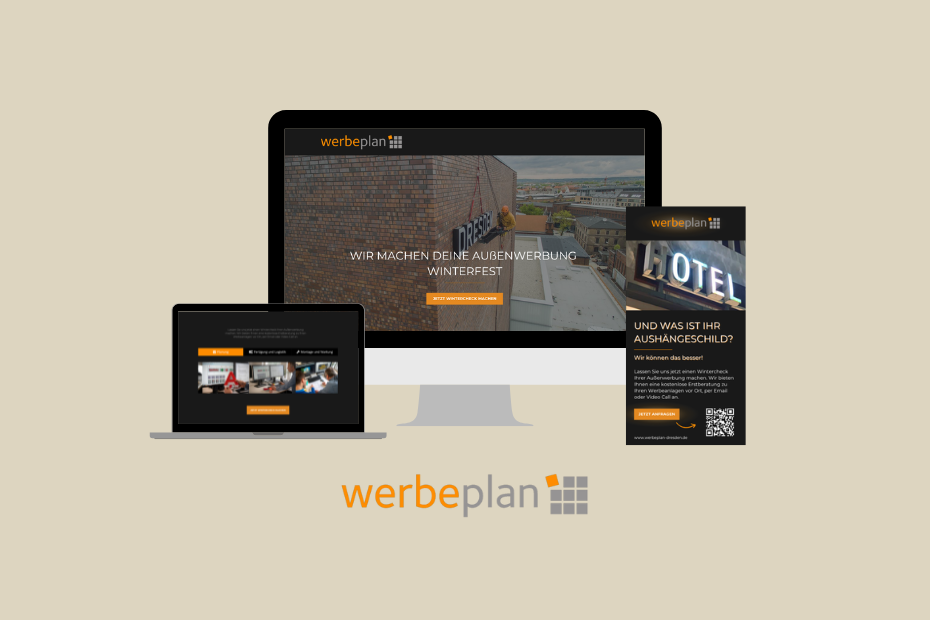 Werbeplan Dresden - Branding Konzeption und Strategie.