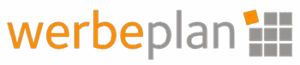 Die Grafik zeigt das Logo von Werbeplan Dresden.