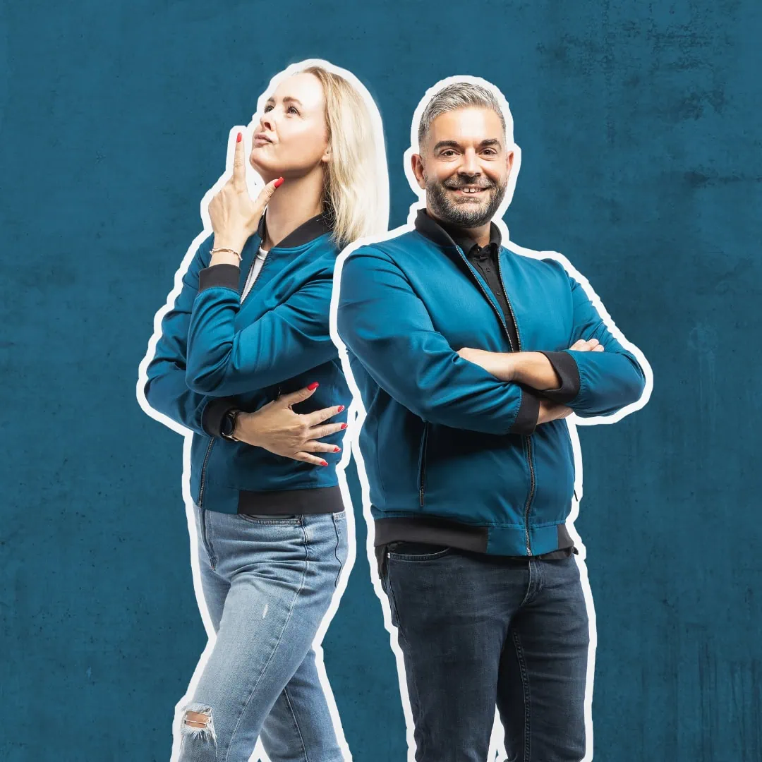 Bettina und Max - das Team für Strategieberatung und Konzeption.
