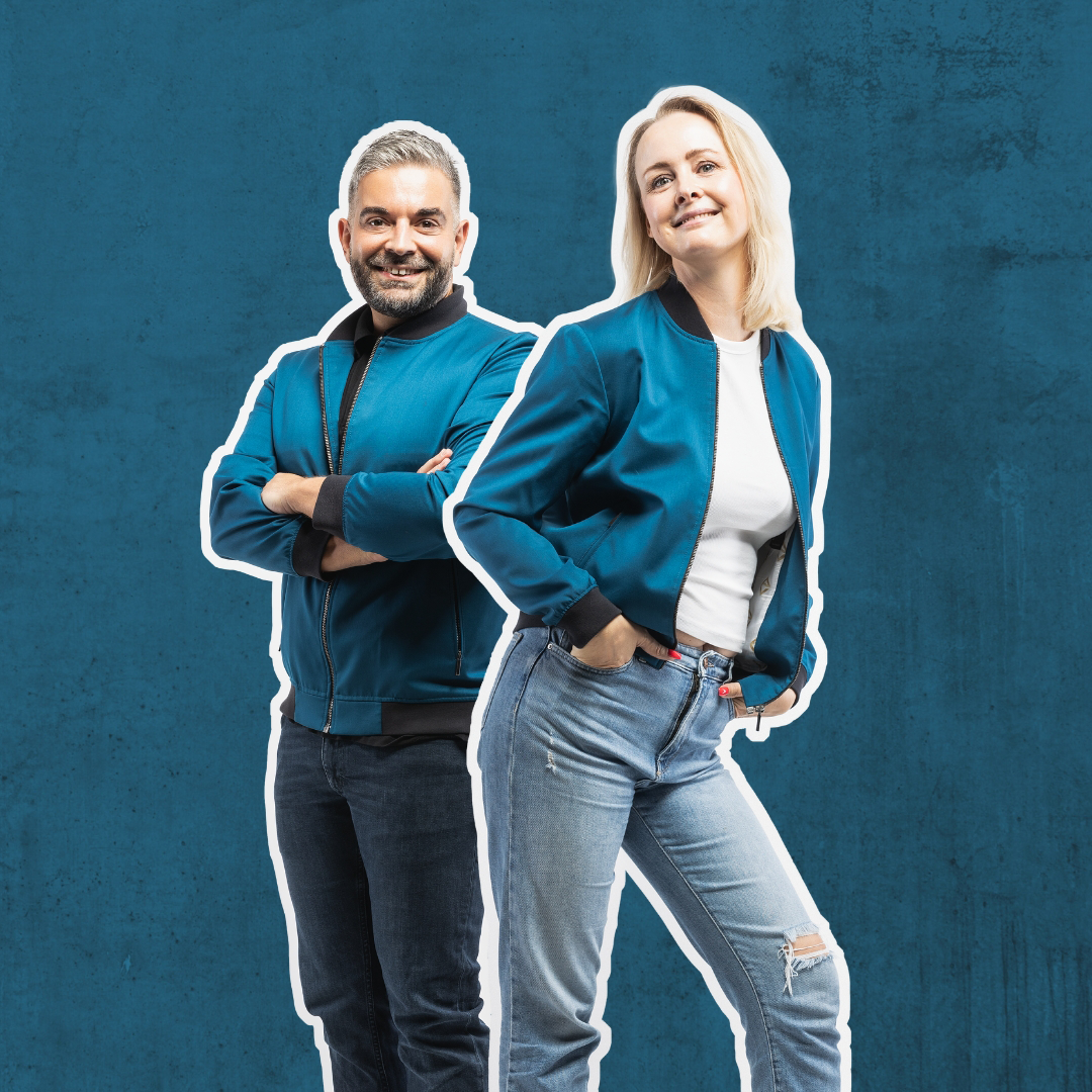 Max und Bettina von den ERFOLGSVISIONÄREN - dem Team für Eventplanung.