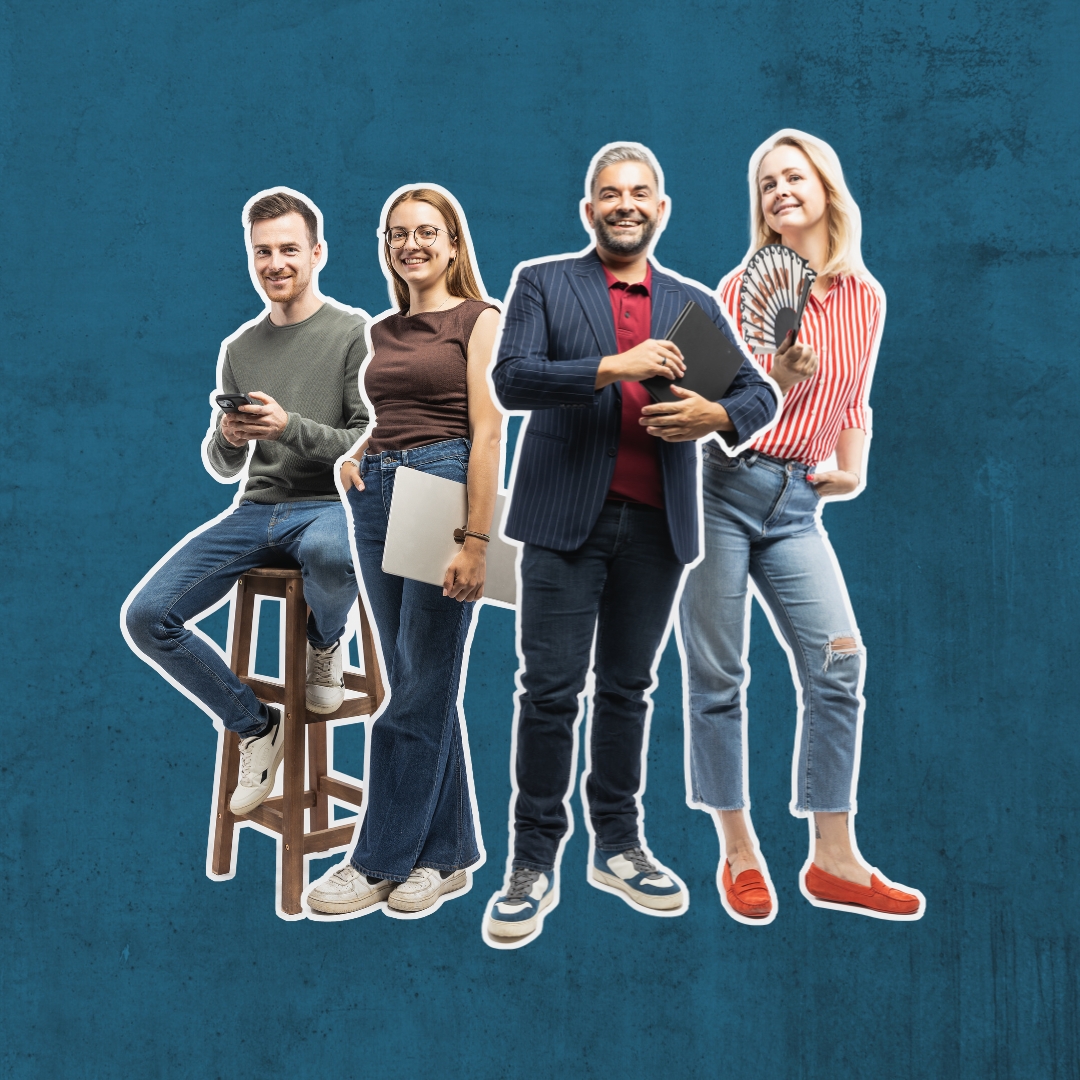 Das Bild zeigt das Team der ERFOLGSVISIONÄRE.