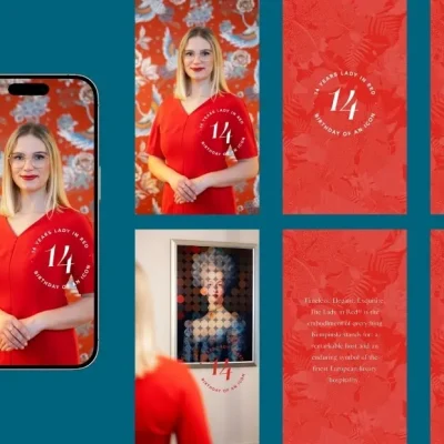 Die Grafik zeigt Social Media Content von Hotel Taschenbergpalais Kempinski Dresden, erstellt von den ERFOLGSVISIONÄREN.