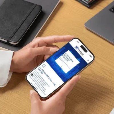 Die Grafik zeigt die neue Website von SZ Engineering GmbH, erstellt von den ERFOLGSVISIONÄREN.